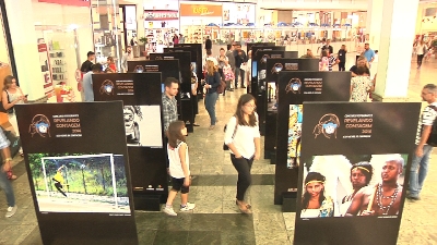 FOTOGRAFIAS DO CONCURSO REVELANDO CONTAGEM PERMANECEM EXPOSTAS NO BIG SHOPPING